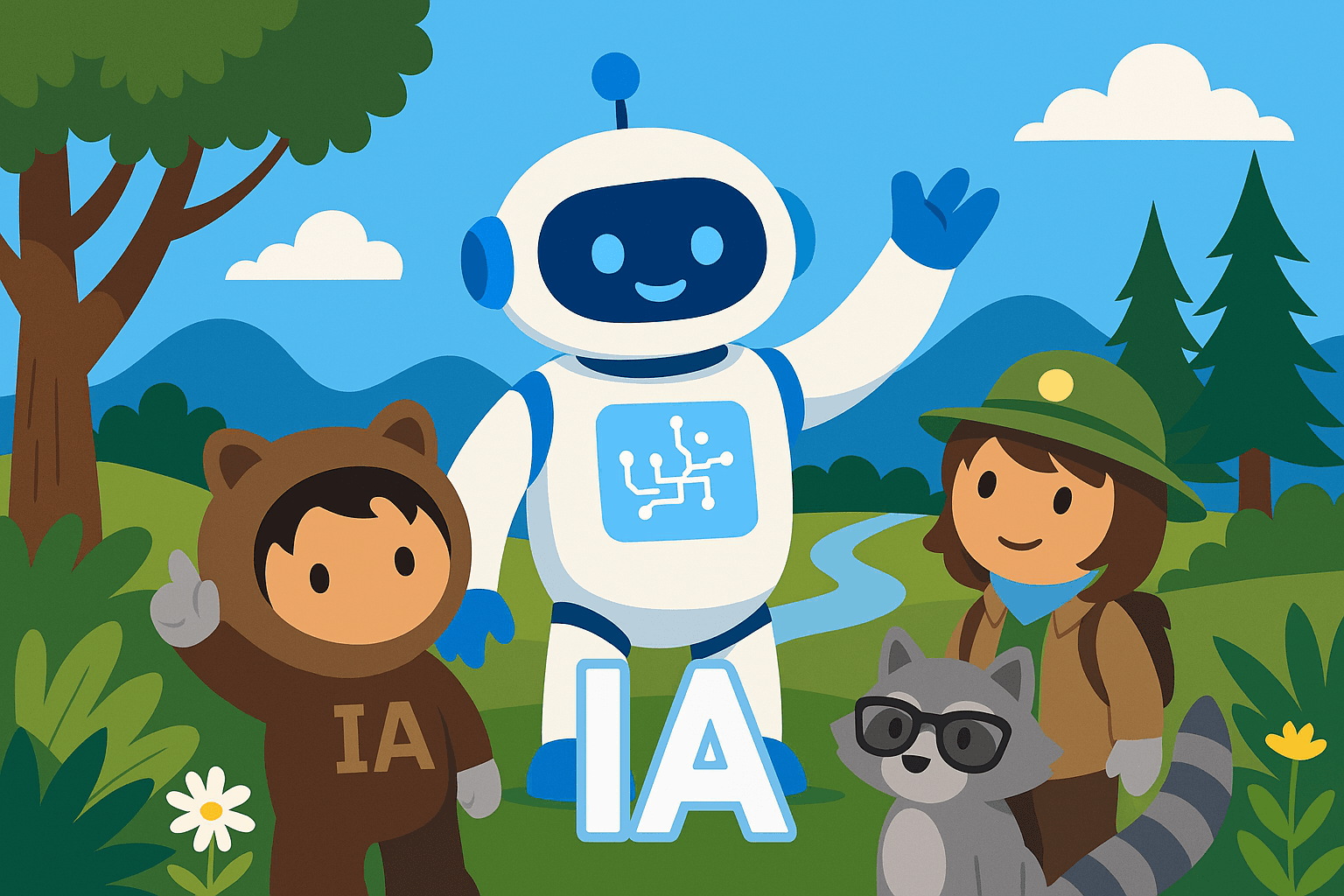 Illustration intelligence artificielle