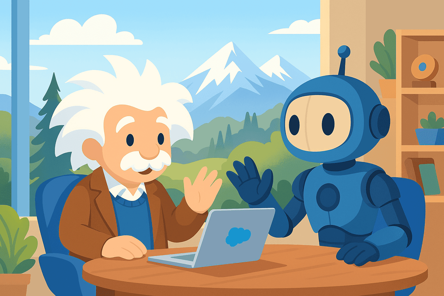 Illustration IA Salesforce